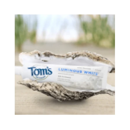 Pasta de Dinti, Tom's of Maine, Luminous White, Albirea Dintilor, cu Fluor, 113gr