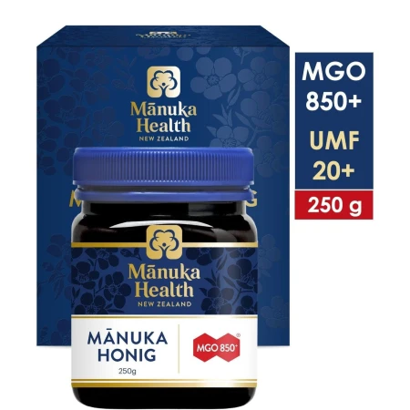 Miere de Manuka MGO 850+ UMF 20+ (250g) | Manuka Health