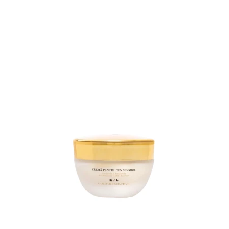Crema pentru ten sensibil Gold Dermoactive, 50ml, Lotus Cosmetics