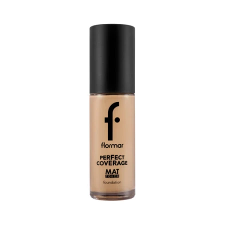 Fond de ten mat Perfect Coverage Mat Touch 322 Beige, 30ml, Flormar