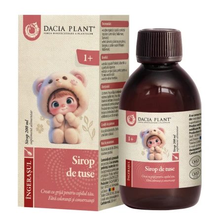 Sirop de tuse Ingerasul, 200 ml, Dacia Plant