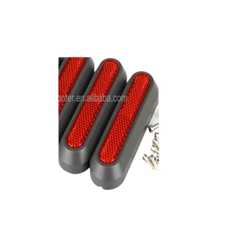 Set 2 trimuri roata spate pentru trotinete electrice Xiaomi (Rosu)