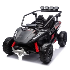 UTV electric pentru 2 copii, Kinderauto Vector Dune-Buggy, 300W, 24V, echipare premium, negru
