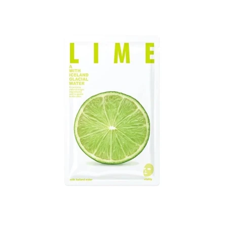 Masca de fata iluminanta cu lime, 20g, CNF The Iceland