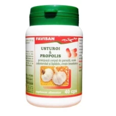 Usturoi cu Propolis, 40 cps, Favisan