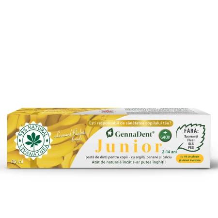 Gennadent Junior Banane, 80mililitri, Viva Natura