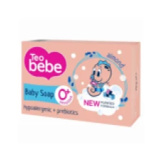 Sapun pentru Bebelusi, Teo Bebe, Baby Soap, cu Aroma de Migdale, Hipoalergenic, 75gr