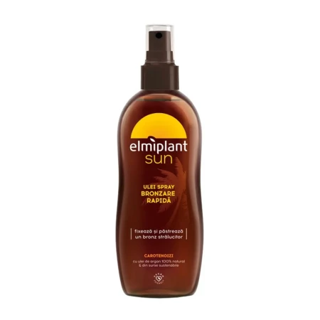 Ulei pentru bronz rapid SPF0 Sun, 150ml, Elmiplant