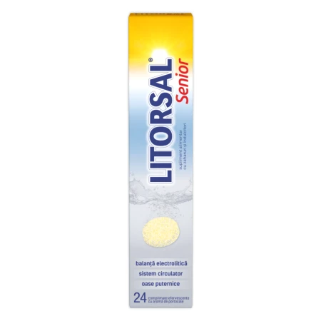 Litorsal Senior, 24 comprimate efervescente, Zdrovit