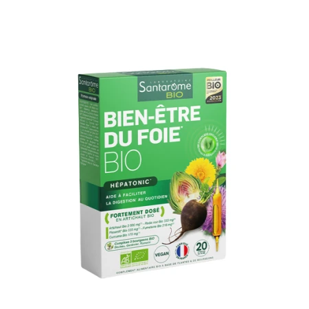 Hepatonic Bio, 20 fiole, Santarome