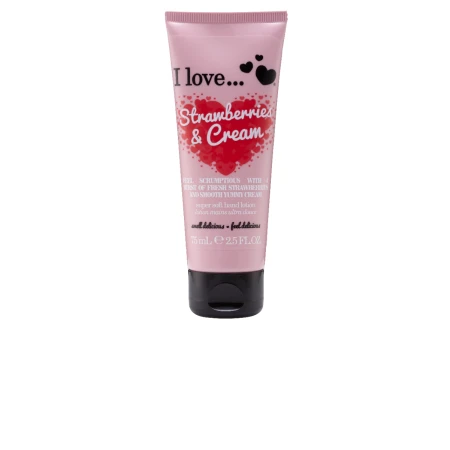 Crema de maini Strawberry Cream, 75ml, I Love Cosmetics