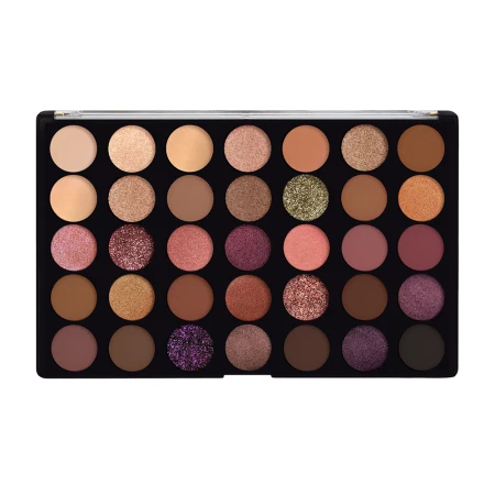 Paleta de farduri cu 35 de nuante Minimalist, 285g, Profusion Cosmetics