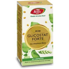 Glicostat Forte cu Momordica M108, 60 capsule, Fares