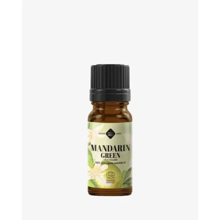 Ulei esential de mandarina verde bio, 10 ml, Ellemental
