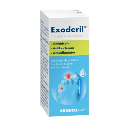 Exoderil Solutie 10mg/ml, 20ml, Sandoz
