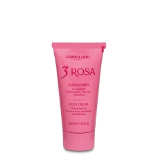 L'Erbolario Crema de corp Mini 3 Rosa, 30ml