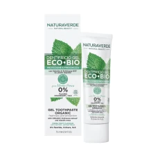 Pasta de dinti gel bio cu aroma de menta, 75ml, Natura Verde
