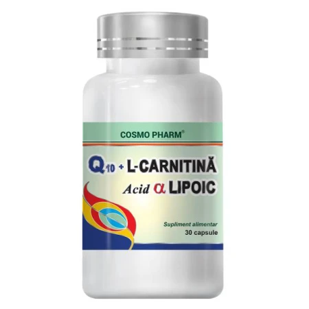 Coenzima Q10 + L-carnitina + Acid Alfoli