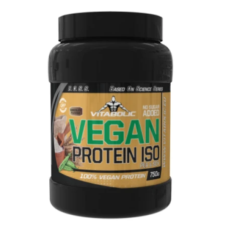 Vegan Protein Ciocolata, 750g, Vitabolic