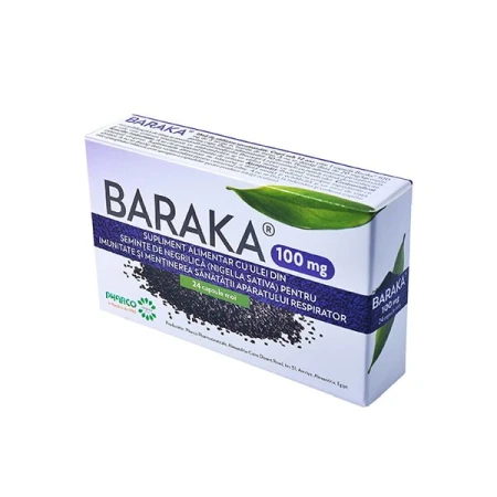 Baraka, 100miligrame, 24capsule, Pharco