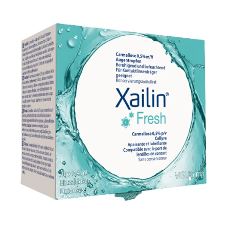 Picaturi Xailin Fresh, 0.4mlx30 monodoze, Visufarma