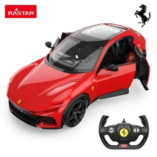 Masinuta cu Telecomanda Rastar Ferrari Purosangue 2.4 GHz Scara 1:14 Rosu