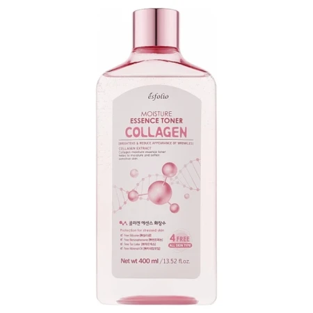 Toner hidratant cu colagen, 400ml, Esfolio
