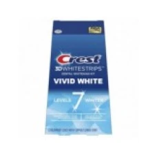 Benzi Albirea Dintilor, Crest, 3D White, New Vivid White, 9% Concentratie, Cutie 12 Plicuri, 24 Benzi