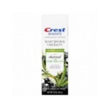 Pasta de Dinti, Crest, 3D White, Whitening Therapy, cu Carbune si Ulei de Cînepa, 116gr