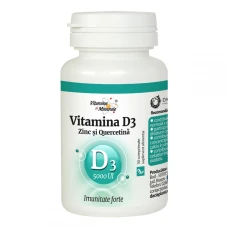 Vitamina d3 zinc si quercetin,Dacia Plant,30 comprimate