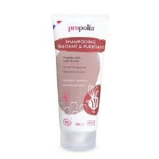 Sampon tratament purifiant cu propolis, miere, argila si ienupar ecologic 200ml Propolia