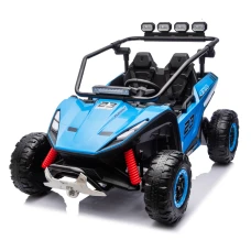 UTV electric pentru 2 copii, Kinderauto Vector Dune-Buggy, 300W, 24V, echipare premium, albastru