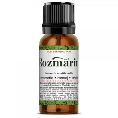 Ulei esential rozmarin, 10mililitri, Steaua Divina