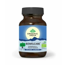 Bowelcare - Tranzit Intestinal, Combate Balonarea, eco, 60 CPS VEG, Organic India