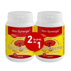 Ganoderma, 60capsule, pachet 1+1, Bio Synergie