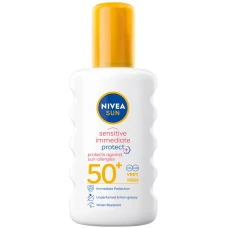 Spray pentru protectie solara impotriva alergiilor SPF50+, 200ml, Nivea