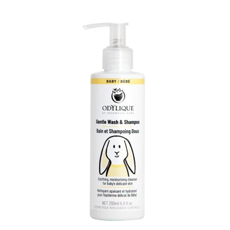 Sampon si gel dus copii si bebelusi, 200ml, Odylique