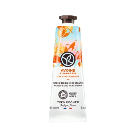 Crema pentru maini cu ovaz si hrisca, 30ml, Yves Rocher