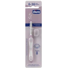 Periuta de dinti Lilac 6-36 luni +, 1 bucata, Chicco