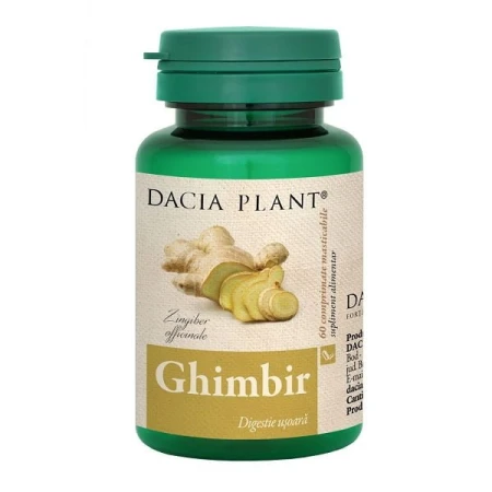 Ghimbir, 60comprimate, Dacia Plant