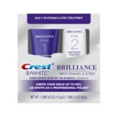 Set 2x Paste de Dinti, Crest, Brilliance, Sistem Albire Dintilor in 2 Pasi, 178gr