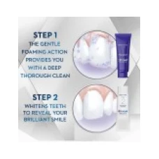 Set 2x Paste de Dinti, Crest, Brilliance, Sistem Albire Dintilor in 2 Pasi, 178gr