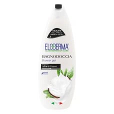Gel de dus Lapte de cocos, 600ml, Eloderma
