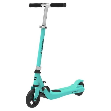 Trotineta electrica Fun Wheels R, Viteza maxima 12 Km/h, Autonomie 6Km, Motor 100W, IP54, roti 5.5inch (Verde)