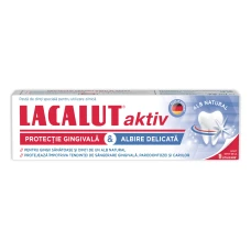 Pasta de dinti Aktiv protectie gingivala si albire delicata, 75ml, Lacalut