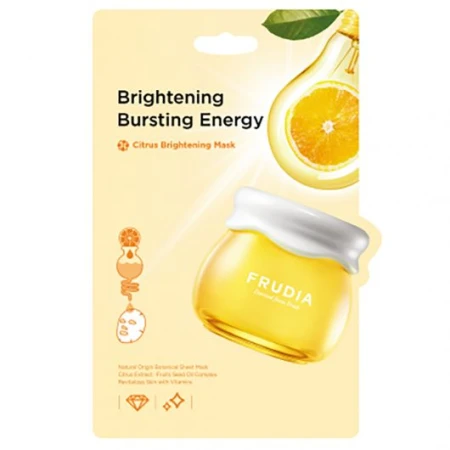 Masca de fata Citrus Brightening, 20ml, Frudia