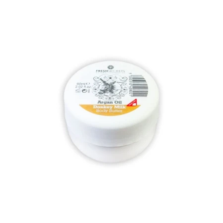 Unt de corp cu lapte de magarita si ulei de argan, 60ml, Fresh Secrets