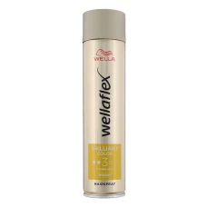Fixativ cu grad de fixare 3 Brilliant Colours Extra Strong Wellaflex, 250ml, Wella