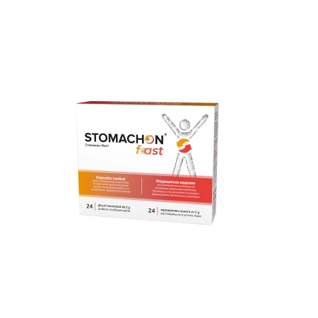 Stomachon Fast, 24 plicuri, NaturPharma