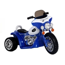 Motocicleta electrica pentru copii, POLICE JT568 35W STANDARD  Albastru